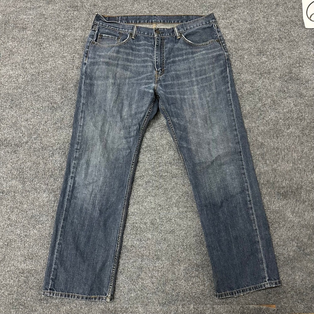 Levi's 559 Jeans Mens Size 38x32 Blue Relaxed Straight Leg Cotton Denim Classic